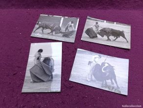 Tauromaquia: FT23, Lote de Antiguas Fotografías de torero, Damaso Gómez, fot. Botán,